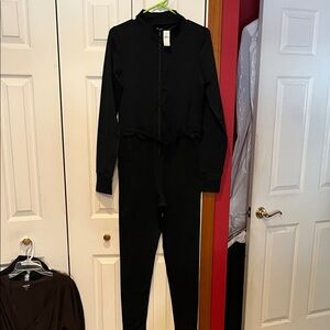 Aerie Women's Black Jumpsuit